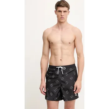 Pánské kraťasy Plavkové šortky Karl Lagerfeld černá barva, A1M46060 99X, vel. L