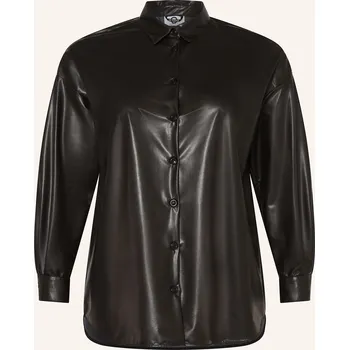 Dámská halenka Marina Rinaldi Dámská Košilová Halenka Artu V Koženém...