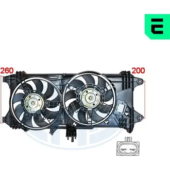 Chladič motoru Větrák, chlazení motoru ERA 352073