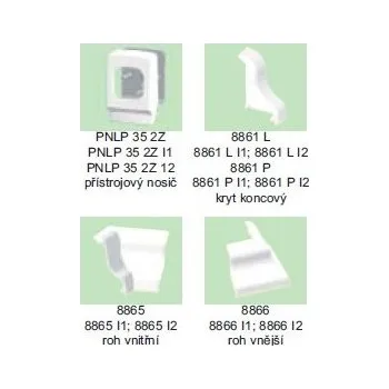 kabelová chránička Kryt LP 35 konc.pravý 8861P I2 KOPOS - KOLIN a.s. 41-06-270-40430