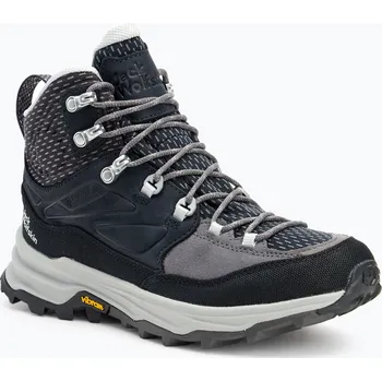 Dámská treková obuv Dámské trekové boty Jack Wolfskin Cyrox Texapore Mid graphite