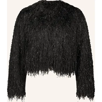 V By Vera Mont Dámské Bolerko S Třpytivou Přízí, černá, 34