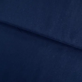 Bavlna jednobarevná Light – Tmavě modrá