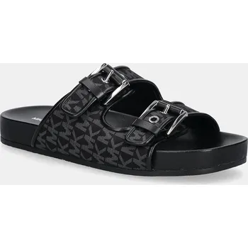 Dámské pantofle Pantofle MICHAEL Michael Kors Byers dámské, černá barva, 40T5BYFS1D.001 99X, EUR 38