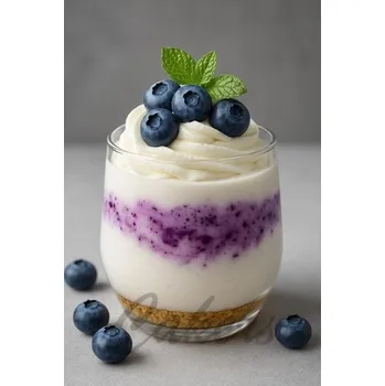 Čokoláda Alaska express BORŮVKA A JOGURT na výrobu krému na bázi šlehačky,200 g