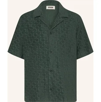 Pánská košile Drykorn Pánská Košile Resort Bijan Relaxed Fit Z Froté, tmavě...