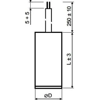 Kondenzátor Kondenzátor MPB 0250060 25uF DNA Central Europe s.r.o. 59-08-807-15025