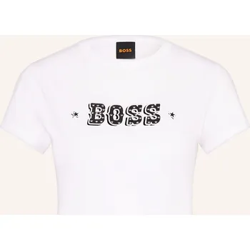 Dámské tričko Boss Dámské Tričko Endora S Ozdobnými Kamínky, bílá, 34