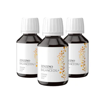 Přírodní produkt ZINZINO BalanceOil+ Orange Lemon Mint (3x 100ml)