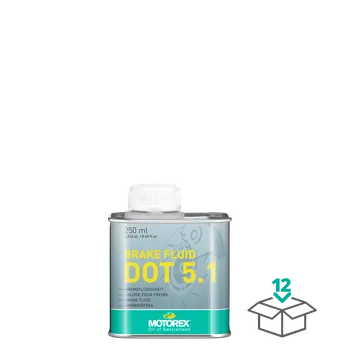 Brzdová kapalina MOTOREX | BRAKE FLUID DOT 5.1 250ml