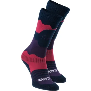 Pánské ponožky Dětské Ponožky ELBRUS SURIN JRG M000166381 – Tmavě modrá 28-32
