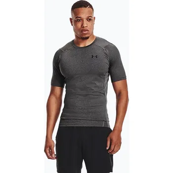 Pánská móda Under Armour pánské tréninkové tričko Ua Hg Armour Comp SS grey 1361518-090