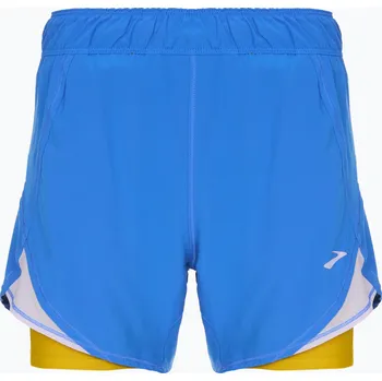 Dámské kraťasy Dámské běžecké šortky Brooks Chaser 5" 2-In-1 bluetiful/golden hour