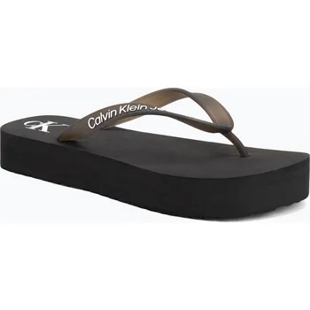 Dámské žabky Dámské žabky Calvin Klein YW0YW01830 Beach Sandal Flatform Tpu black/bright white