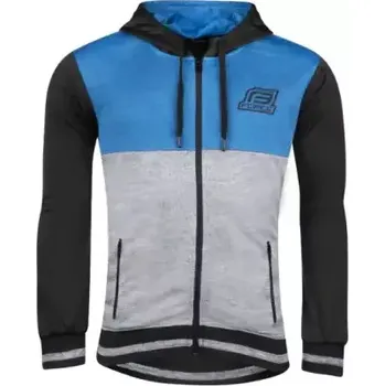 Pánská mikina Force Rocky pánská mikina černá/modrá vel. XS