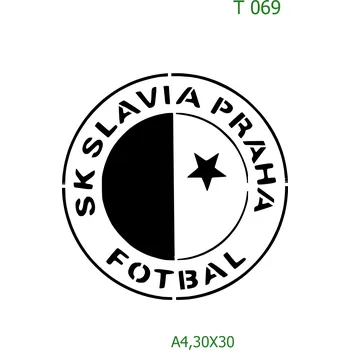 Šablona T 069 - A4 , Lepící fólie