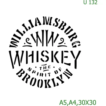 Šablona U 132 - A5 , Nelepící folie