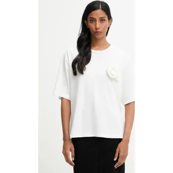 Dámská halenka Halenka Answear.LAB dámská, bílá barva, s aplikací BL55096 00X, vel. L