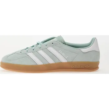 Dámské tenisky Tenisky adidas Gazelle Indoor W Ash Green/ Ftw White/ Gum EUR 39 1/3