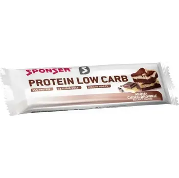 Sponser Protein Low Carb Bar tyčinka 50 g Choco Brownie