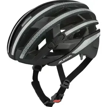 Cyklistická přilba Alpina Ravel Reflective přilba Black Gloss vel. 55-59 cm