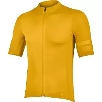 cyklistický dres Endura Pro SL pánský dres krátký rukáv Mustard vel. L