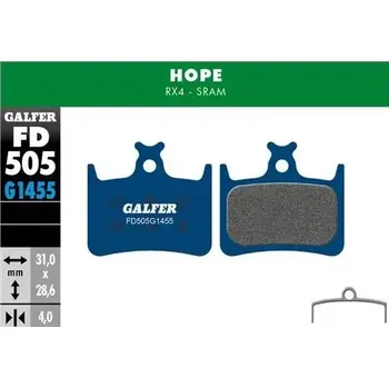 Brzdová destička Galfer FD505 Road G1455 brzdové destičky pro Hope