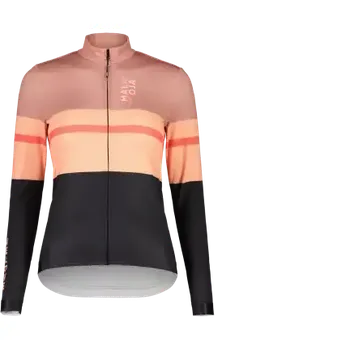 Cyklistická bunda Maloja ToadstoolM. 1/1 dámská cyklistická bunda Deep Black Multi vel. L