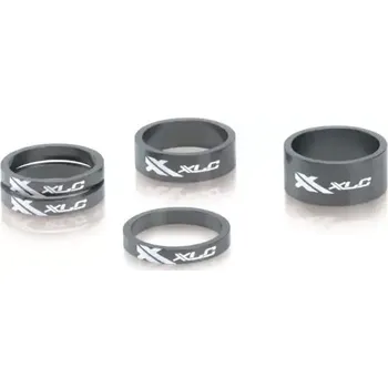 Představec na kolo XLC AS-A02 1 1/8" podložky pod představec titan