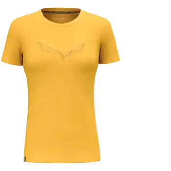 Dámské tričko Salewa Pure Eagle Frame Dry dámské triko krátký rukáv Gold Melange vel. 46/40