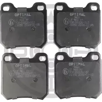 Brzdová destička OPTIMAL Sada brzdových destiček OPT BP-09480