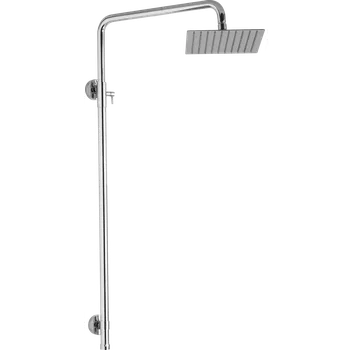 Sprchový set JB Sanitary Tyč sprchové sestavy s čtvercovou sprchovou hlavou, chrom, SS 50 00