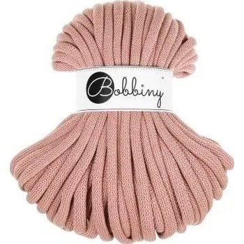 Příze Bobbiny Jumbo 9 mm 30 m Blush Šňůra