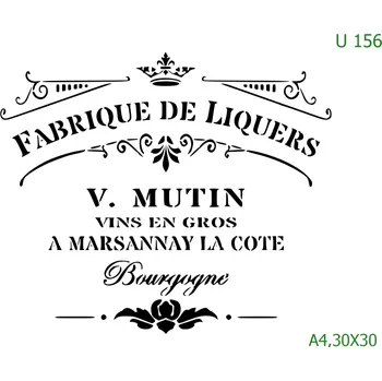 Šablona U 156 - 30 x 30 cm , Lepící fólie