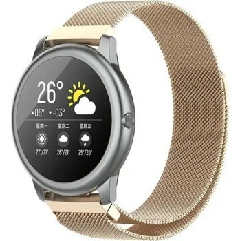 Příslušenství k chytrým hodinkám eses Milánský tah pro Xiaomi Haylou - Pískově zlatý, 22 mm