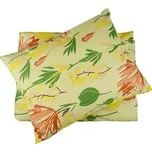 Bavlněné povlečení PLUS prodloužené ZOLTA zelené