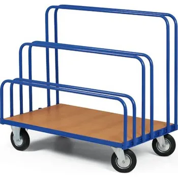 Vozík na desky, nosnost 500 kg, plošina 1200x800 mm