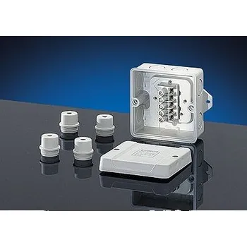 Elektroinstalační krabice Rozvodka DK0402GZ(D9125)-svork.IP66 Hensel, s.r.o. 39-04-320-11251