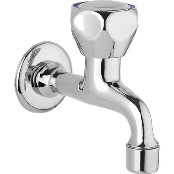 Vodovodní baterie JB Sanitary Slim Nástěnný ventil na studenou vodu, chrom, A10 02 00