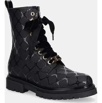 Dámské kozačky Dětské boty Elisabetta Franchi černá barva, F4A5-E0434 F4A5.E0434 99X, EUR 36