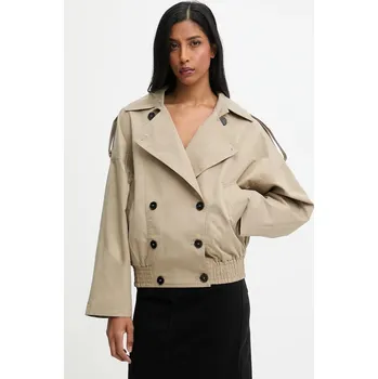 Dámská bunda Bunda Answear.LAB B9858.ilk béžová 80X, vel. M/L