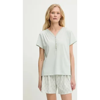 Dámské pyžamo Pyžamo Answear.LAB PJ257051.ios zelená 77X, vel. M