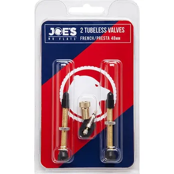 pumpička Joe's 2 Tubeless French/Presta valves 48 mm