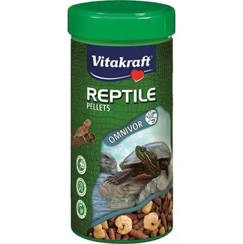 Krmivo pro terarijní zvíře Vitakraft Reptile Pellets všežravci 250 ml