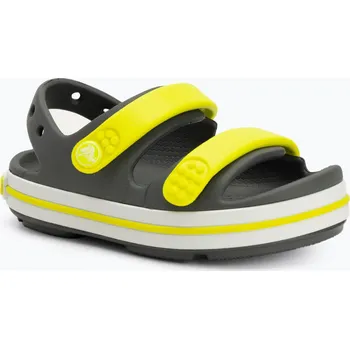 Chlapecká obuv Dětské sandály Crocs Crocband Cruiser Toddler slate grey/acidity