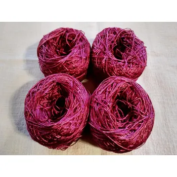 Příze Sada Shappe hedvábí 4x300m Fuchsiová (Shappe hedvábí Beere)