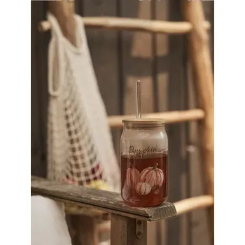 Sklenice Sinsay - Sklenice s víčkem a brčkem - vícebarevná - 301ES-MLC - 301ES-MLC-ONE