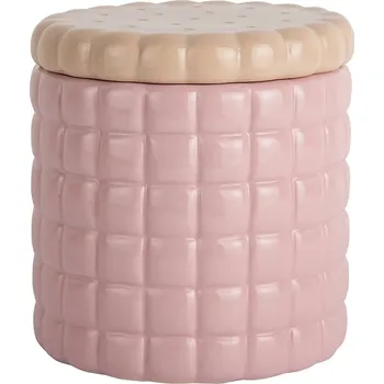 Dóza na potraviny Nádoba s víkem Present Time Biscuit Box 15 cm PT3981LP vícebarevná MLC