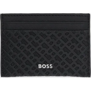 Peněženka Kožené pouzdro na karty BOSS Zair_ML_S card N. černá barva, 50548817 99X, vel. ONE SIZE