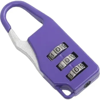 Visací zámek Gaira® Visací kódový zámek Z552, Barva fialová
